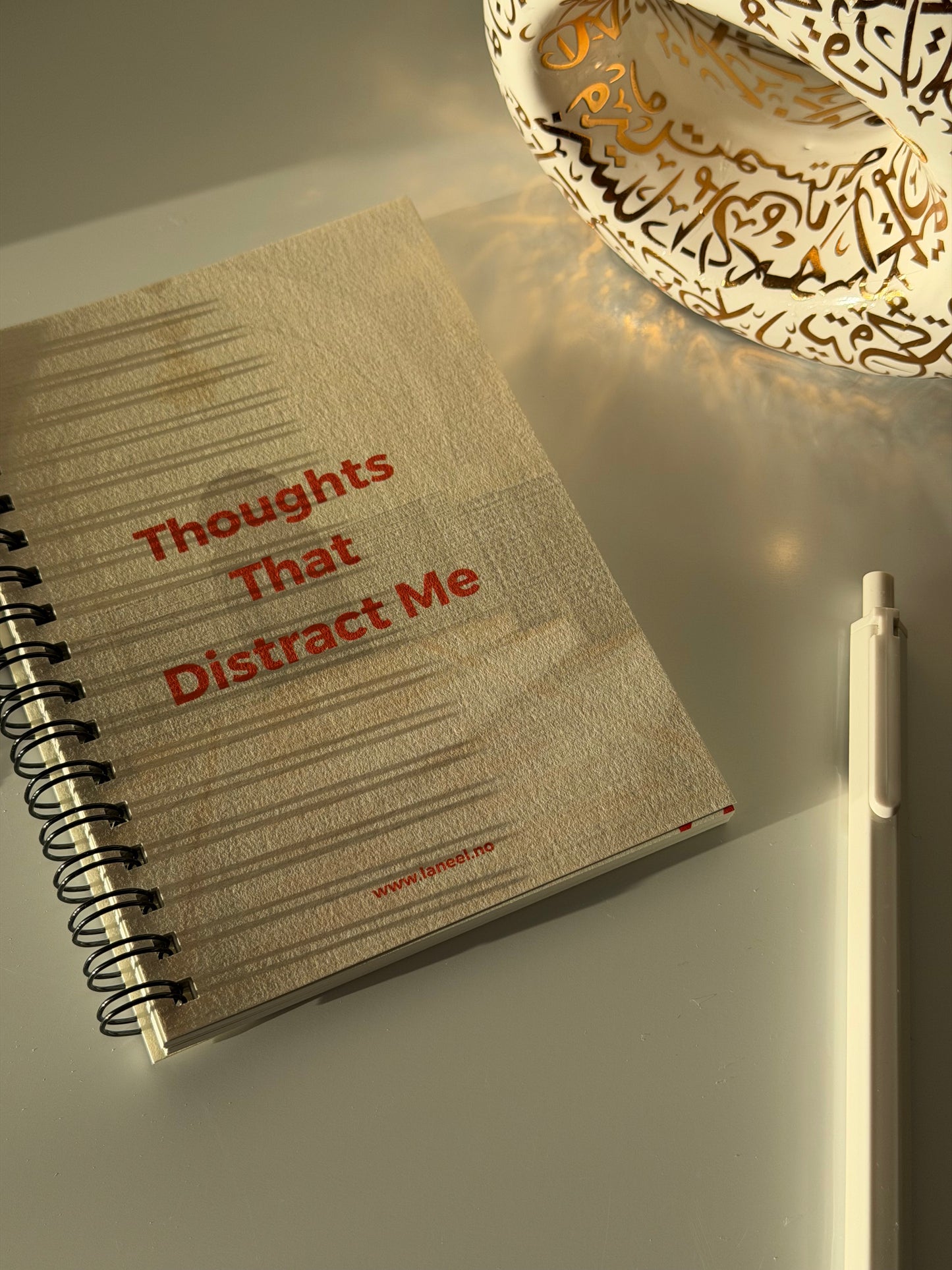 THOUGHTS THAT DISTRACT ME Prayer journal