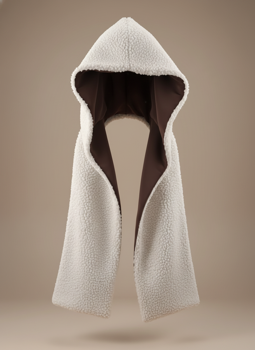 The Maghrib reversible hood scarf