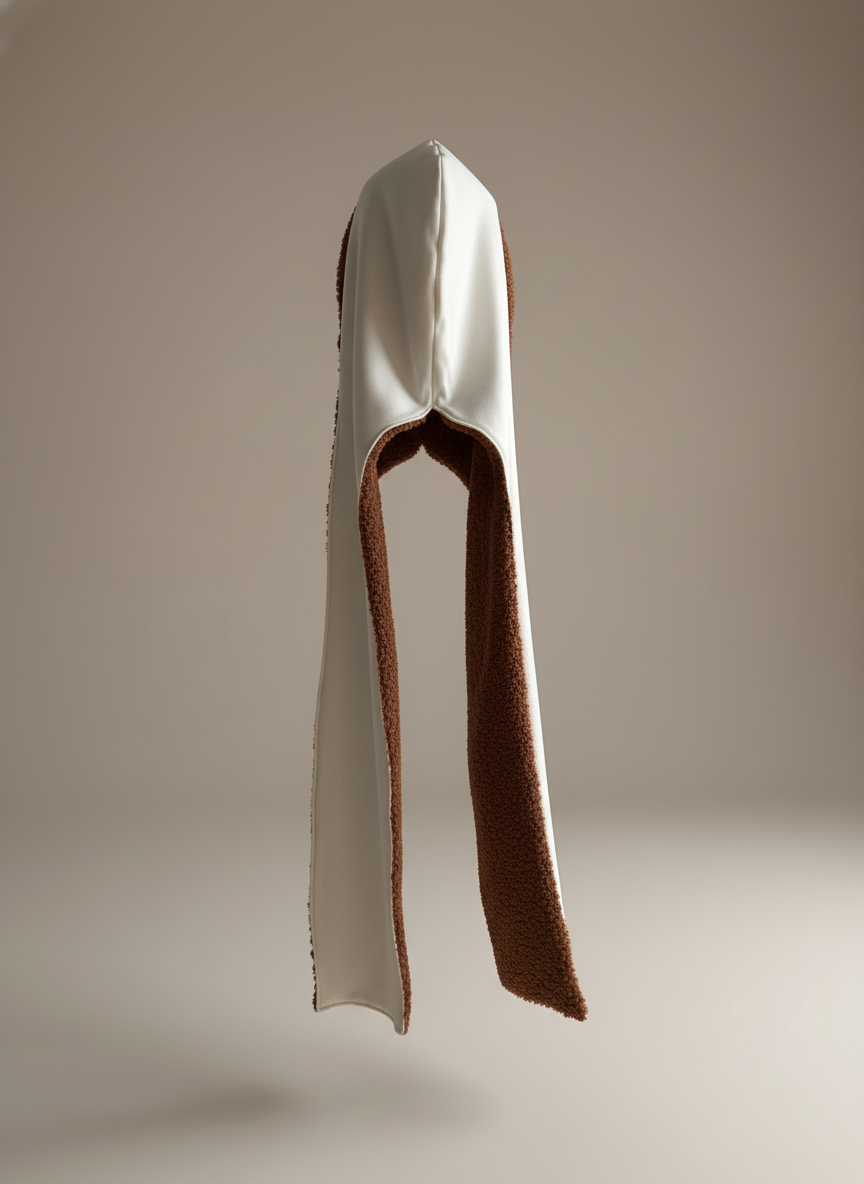 The Isha reversible hood scarf